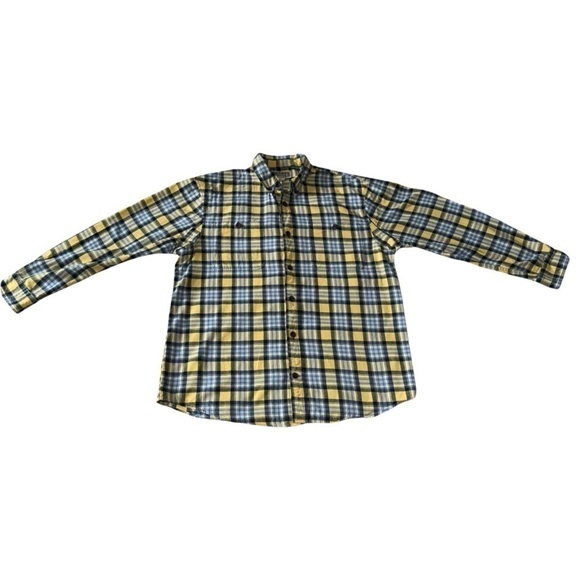 Duluth Trading Co. Men’s Plaid Flannel Shirt - Size Large - Picture 2 of 3